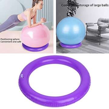 SZTLKHH Yoga Ball Base - Anti Slip, Fitness Stability