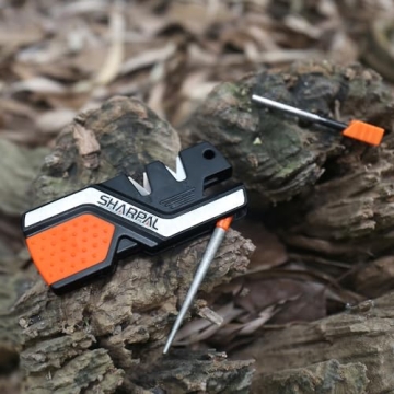 Versatile SHARPAL 101N 6-In-1 Knife Sharpener & Survival Tool