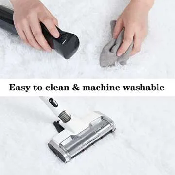 duduta White Soft Fluffy Rectangle Rug 3x5 ft, Shag Furry Plush Throw Rug for Bedroom Nursery Living Room Home Decor