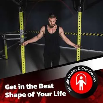 Adjustable Jump Ropes for Fitness - Speed Training Essentials