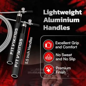 Adjustable Jump Ropes for Fitness - Speed Training Essentials