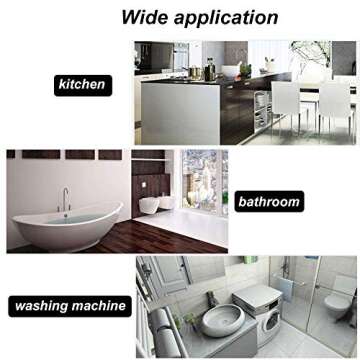 Garosa Dual Purpose Y-Shaped Pipe Connector Tee Joint Adapter Floor Drain Connector Adapter Sealing Tool Sewer Tee Joint Adapter for Washing Machine(#2)