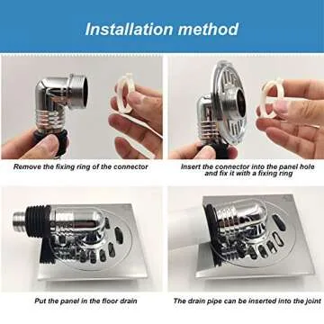 Garosa Y-Shaped Pipe Connector for Washing Machine Drain