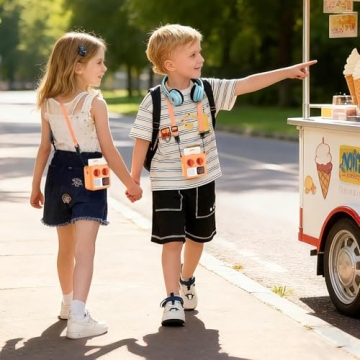 Fintie Silicone Sleeve Case for Yoto Mini Player - Kid-Friendly Protection with Stylish Design