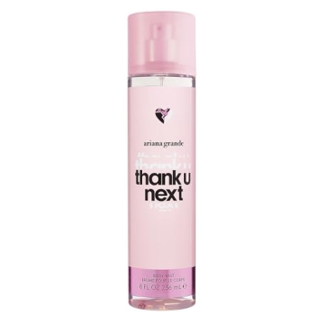 Ariana Grande Thank U, Next Body Mist – Floral Gourmand Fragrance for Women – 8 Fl Oz