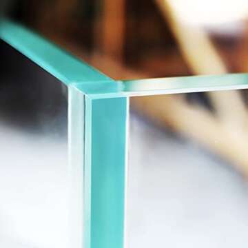 Allcolor Ultra Clear Rimless Aquarium for Fish Lovers