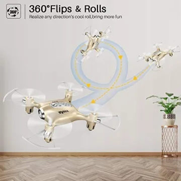 X20 Mini Drone with Headless Mode for Easy Indoor Flying