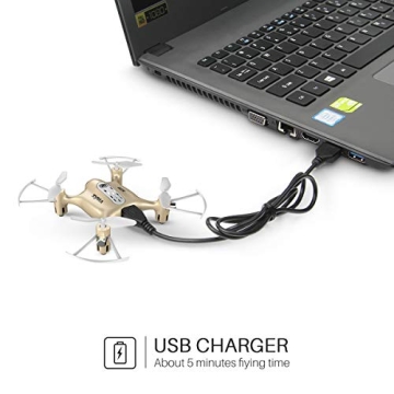X20 Mini Drone with Headless Mode for Easy Indoor Flying