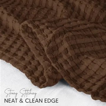 Utopia Cotton Waffle Blanket Lightweight and Breathable