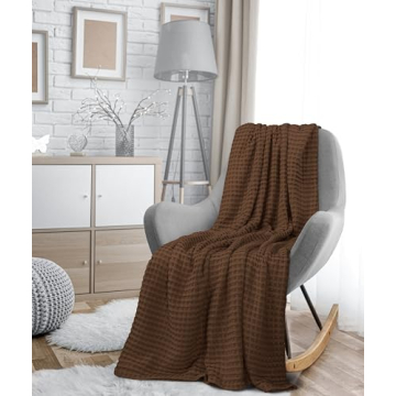 Utopia Cotton Waffle Blanket Lightweight and Breathable