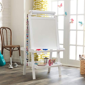 KidKraft Deluxe Wooden Easel for Creative Kids Ages 3+