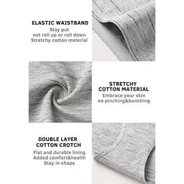 Wealurre Cotton Bikini Seamless Comfort Underwear