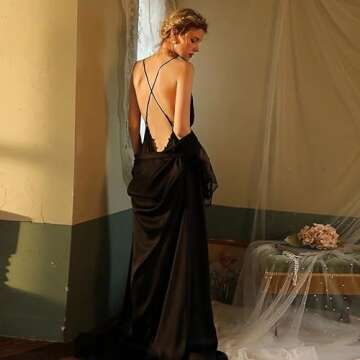 Luxurious Womens Satin Robes with Adjustable Straps