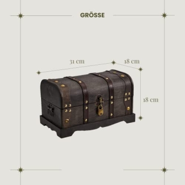 Brynnberg Pirate Treasure Chest Decorative Storage