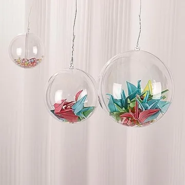 Jishi Fillable Ornaments for Creative Holiday Crafts