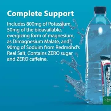 Jigsaw Health Pickleball Cocktail | Blue Raspberry Flavor | 60 Servings (Packets)