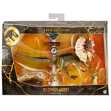 Jurassic World Amber Collection Dilophosaurus Action Figure