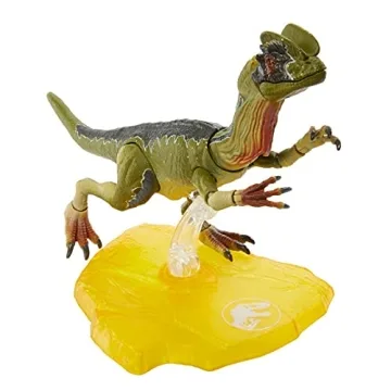 Jurassic World Amber Collection Dilophosaurus Action Figure