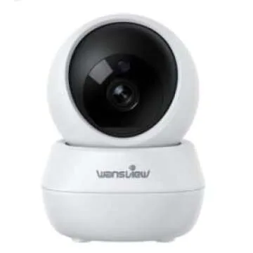 wansview Pet Camera Security Camera Indoor Wireless 2K for Pet/Dog/Cat/Nanny/Baby with Motion Detection, Indoor Home Camera with Phone app, Pan Tilt, SD Card&Cloud Storage, Compatible with Alexa