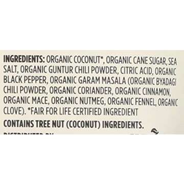 365 by Whole Foods Market, Organic Toasted Coconut Chips Sweet Curry Spice, 3 Ounce