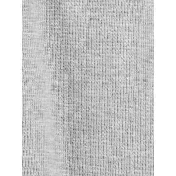 Simple Joys by Carter's Baby 3-Pack Thermal Pants, Beige/Dark Grey/Grey, 6-9 Months