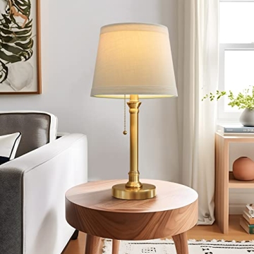 Oneach Gold Brass Table Lamp Set of 2 for Any Room
