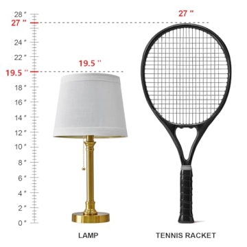 Oneach Gold Brass Table Lamp Set of 2 for Any Room