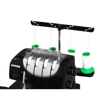 Janome HD4 Vintage Black Heavy Duty Serger for All Sewists