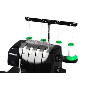 Janome HD4 Vintage Black Heavy Duty Serger for All Sewists