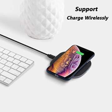 Black White Dalmatian Print Case Compatible with iPhone 12 12 Pro , Cute Cow Pattern Case,Custom Thin Protective Phone Cases with Soft TPU Tempered Mirror Material for Women Girls (Dalmatian)