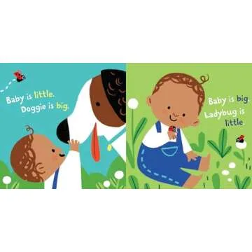 Indestructibles Big and Little Book - Safe & Durable for Babies