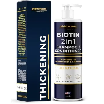 Biotin 2 in 1 Shampoo and Conditioner for Thinning Hair Treatment