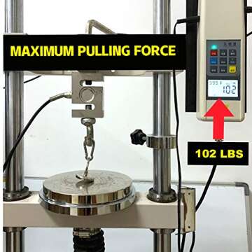 DIYMAG Strong Neodymium Magnetic Hooks, 110lbs Heavy Duty Rare Earth Magnets with Hook,Strong Corrosion Protection Facilitate Hook Pack of 6