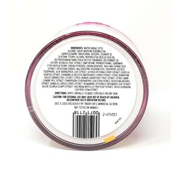 Trader Joe's Brazil Nut Body Butter Made With Acai and Guarana Extracts Net Wt. 8 Oz (227g) - Pack of 1