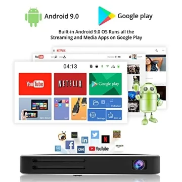 AKASO WT50 Mini Projector Portable 1080P Android Bluetooth