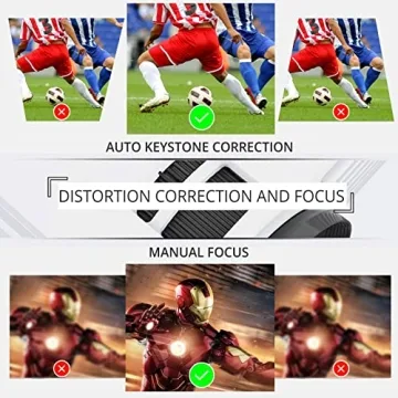 AKASO WT50 Mini Projector Portable 1080P Android Bluetooth