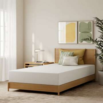 Comfortable 5" Twin Cooling Gel Mattress - Medium Firm Support