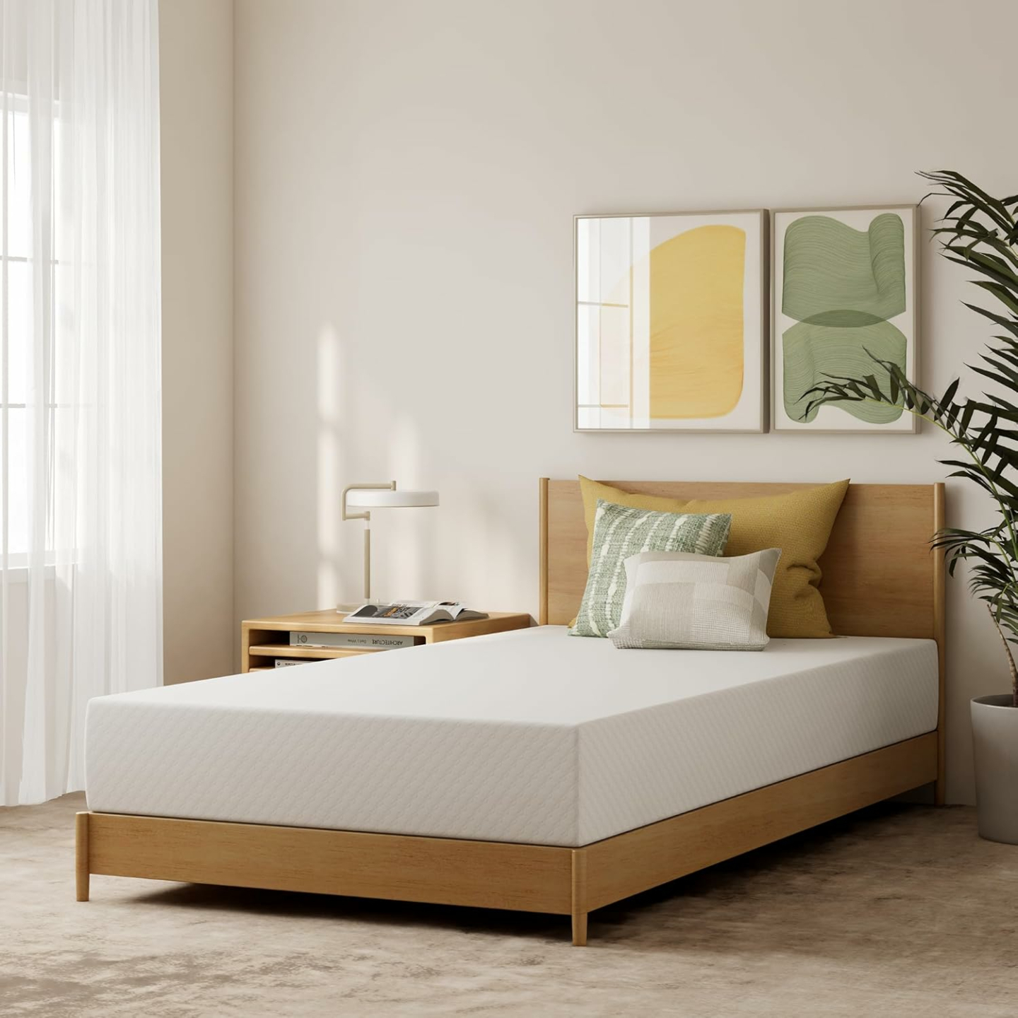 5 inch Twin Cooling Gel Mattress for Comfort & Support