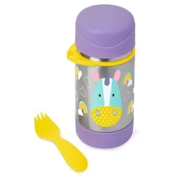 Skip Hop Insulated Baby Food Jar - Colorful Unicorn Design for Kids