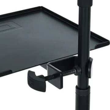 Gator Frameworks Microphone Stand Utility Shelf for Musicians