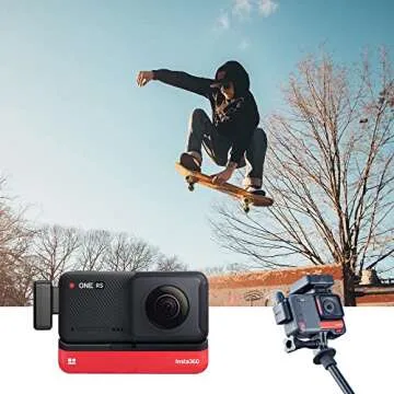 CYNOVA ONE RS Dual Mic Adapter for Insta360 Cameras