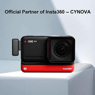 CYNOVA ONE RS Dual Mic Adapter for Insta360 Cameras