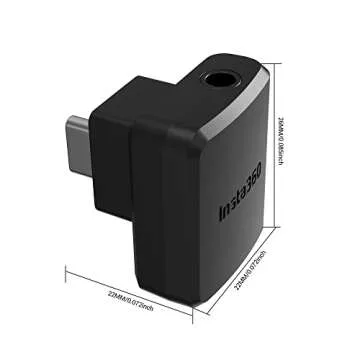 CYNOVA ONE RS Dual Mic Adapter for Insta360 Cameras