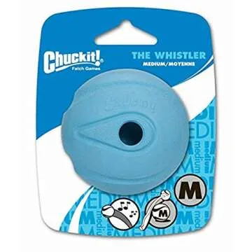 Chuckit! Whistler Ball Toy For Dogs 20-60 lbs, 2.5 Inch