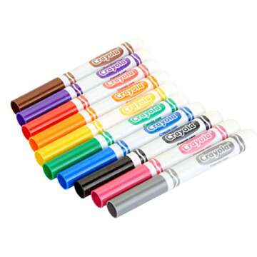 Crayola Broad Line Markers 12pk for Kids and Classrooms