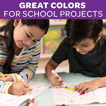 Crayola Broad Line Markers 12pk for Kids and Classrooms