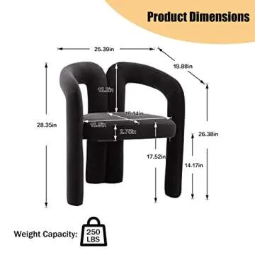 Stylish Tmosi Velvet Dining Chairs for Chic Spaces