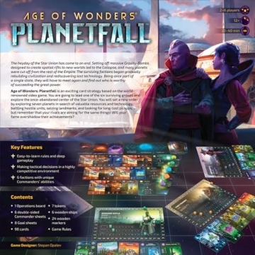 Explore New Worlds in Age of Wonders Planetfall Board Game