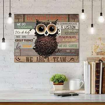 Inspirational Wall Art for Office Motivational Quotes Wall Décor We Do Great Things Office Framed S...