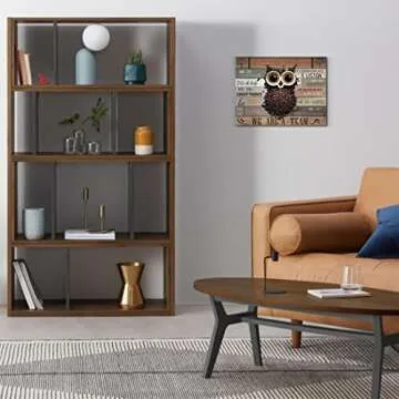 Inspirational Wall Art for Office Motivational Quotes Wall Décor We Do Great Things Office Framed Spirit Wall Art Owl Coffee Bean Pictures Contemporary Home Decor for Office Desk Workspace 12x16inch